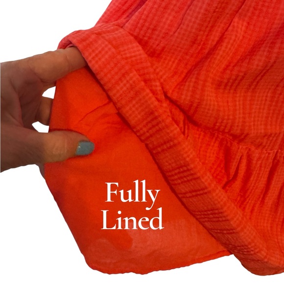 ANN TAYLOR LOFT SUMMER FRESS w/FLUTTER SLEEVES MEDIUM/PETITE #Cl - Picture 5 of 7